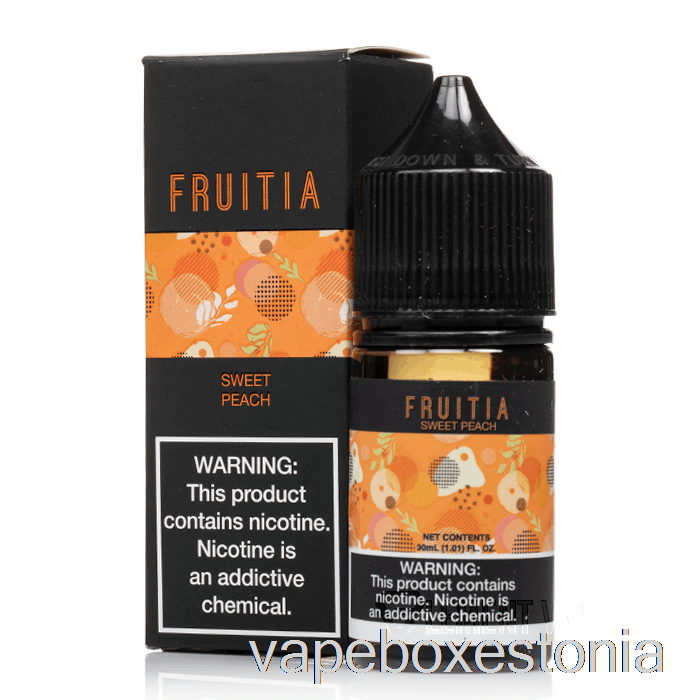 Vape Box Estonia Magus Virsik - Fruitia Soolad - 30ml 50mg